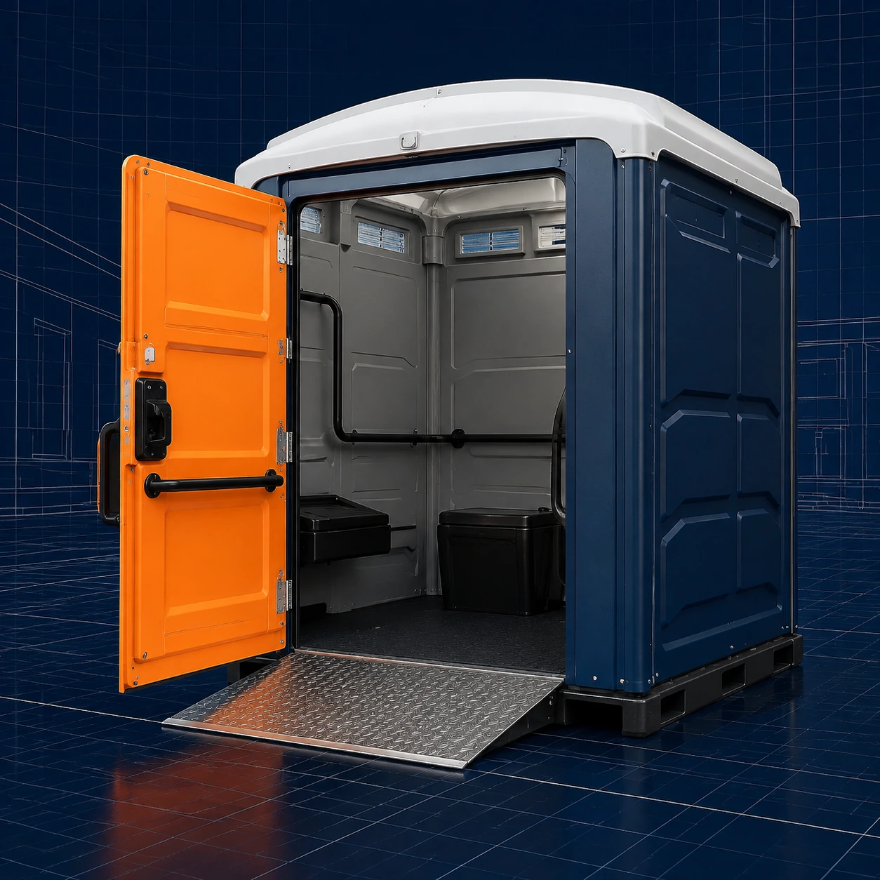 Portable restroom rental planning for Cornelius, NC